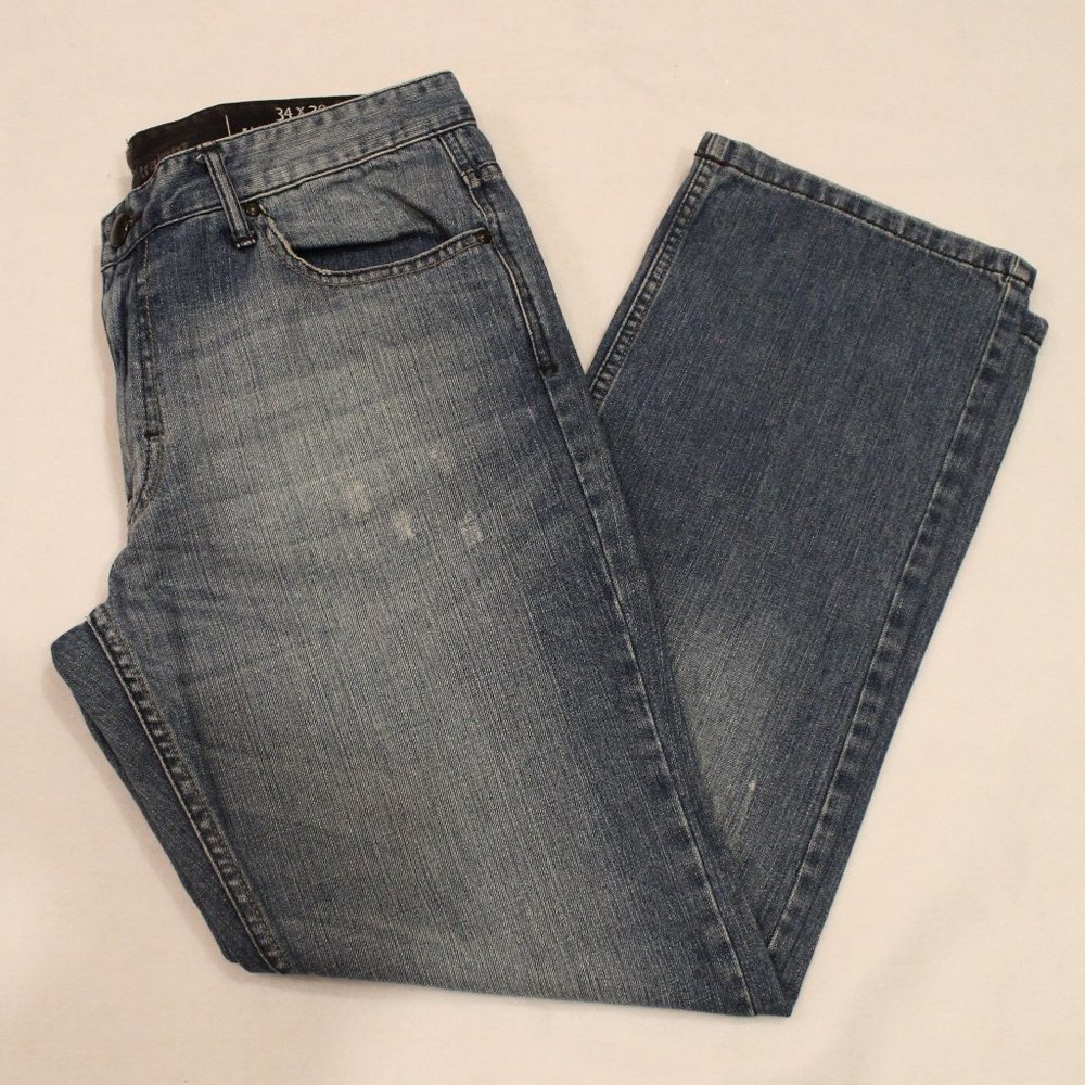 Mens Slim Straight Jeans